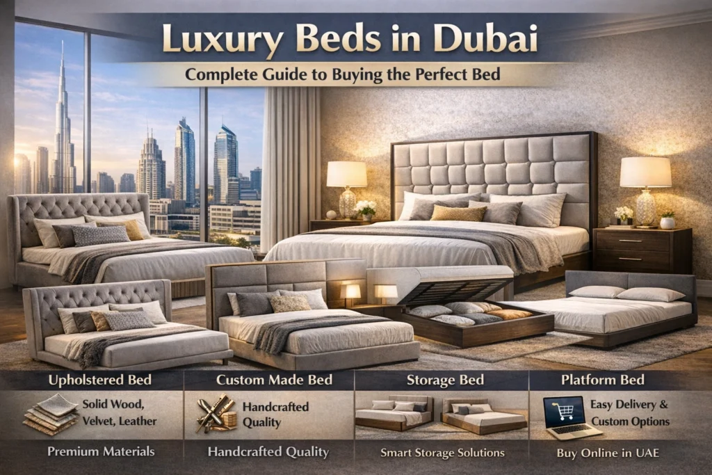 luxury beds in Dubai