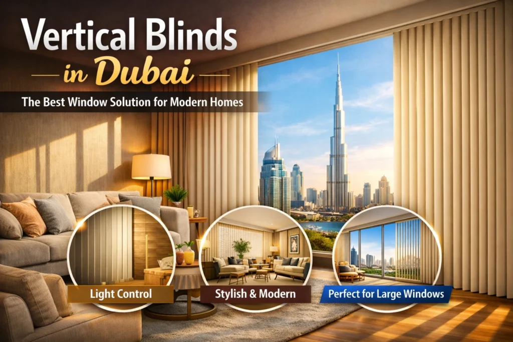 Vertical Blinds in Dubai