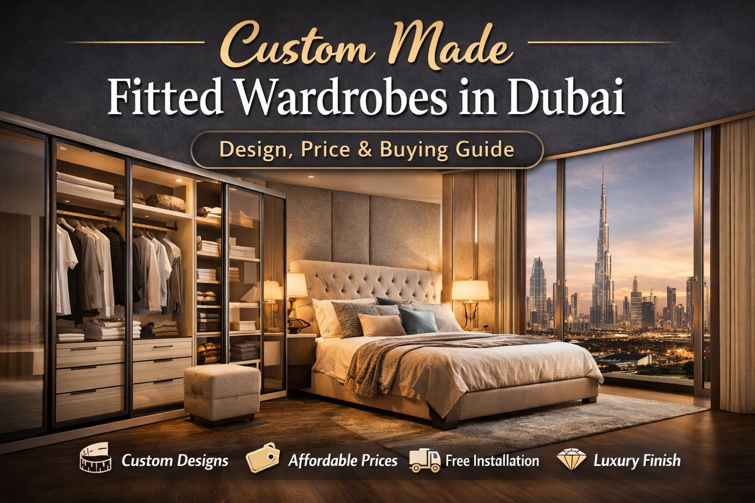 custom wardrobes in Dubai