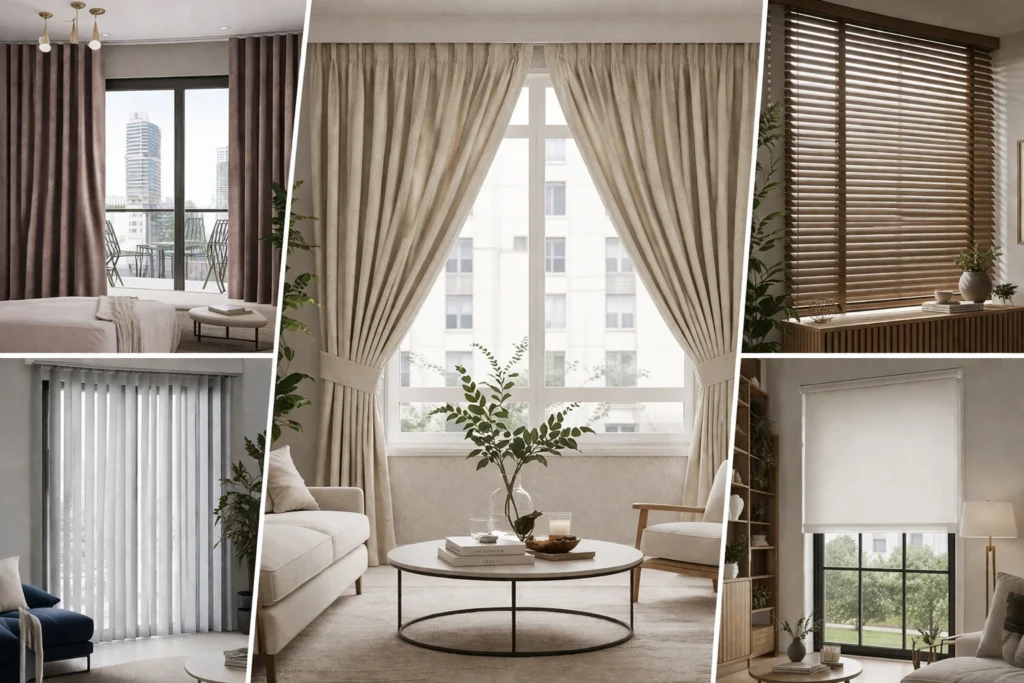 Curtains and Blinds in dubai